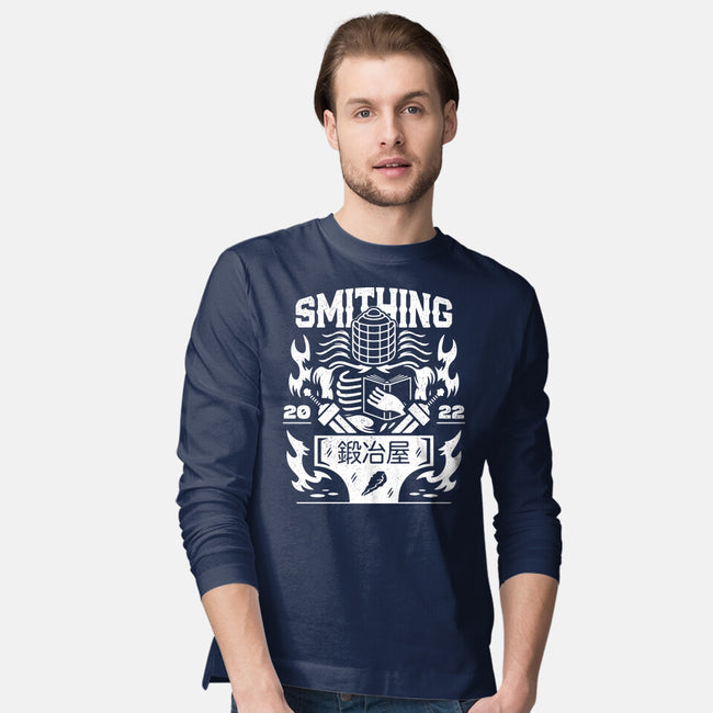 The Smithing Master-mens long sleeved tee-Logozaste