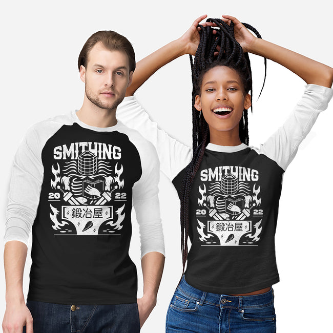 The Smithing Master-unisex baseball tee-Logozaste
