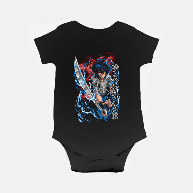 The Blade of Uchiha-baby basic onesie-Knegosfield