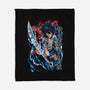 The Blade of Uchiha-none fleece blanket-Knegosfield