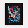 The Blade of Uchiha-none stretched canvas-Knegosfield