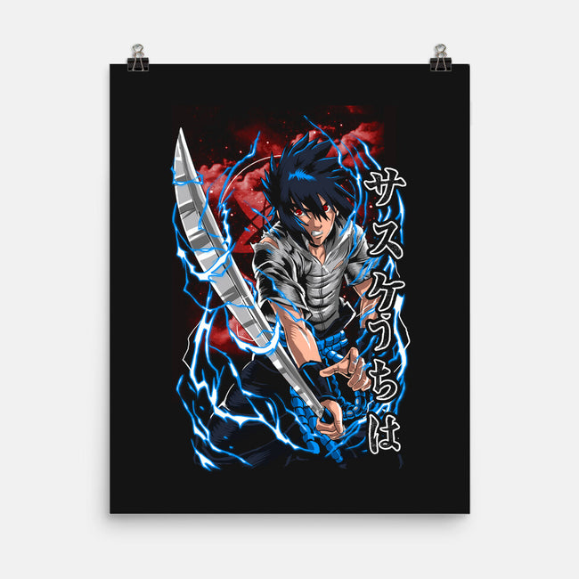 The Blade of Uchiha-none matte poster-Knegosfield