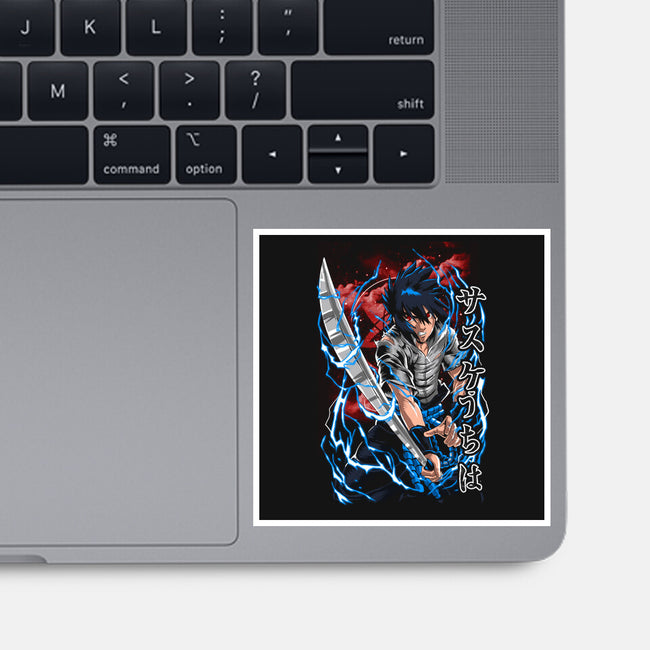 The Blade of Uchiha-none glossy sticker-Knegosfield