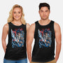The Blade of Uchiha-unisex basic tank-Knegosfield
