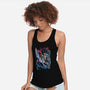 The Blade of Uchiha-womens racerback tank-Knegosfield