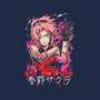 The Rage Of Sakura-none glossy sticker-Knegosfield
