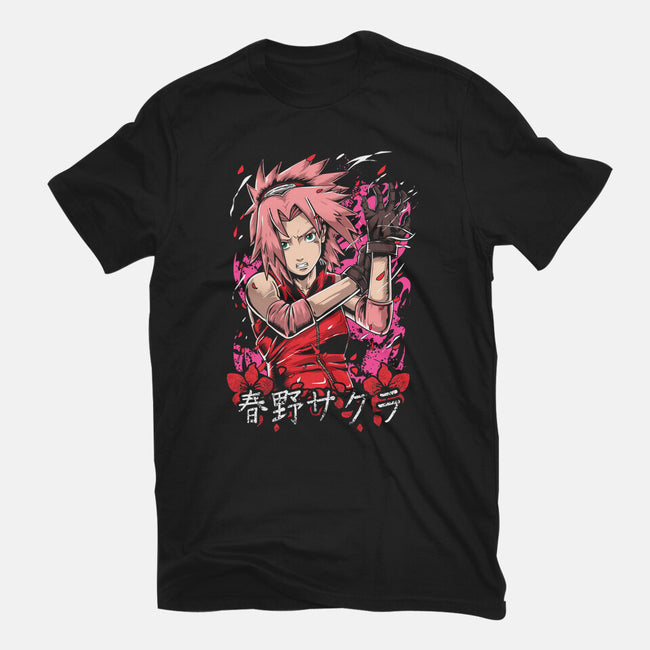 The Rage Of Sakura-mens basic tee-Knegosfield