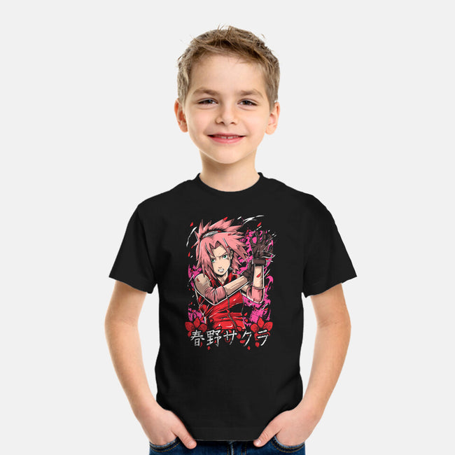 The Rage Of Sakura-youth basic tee-Knegosfield