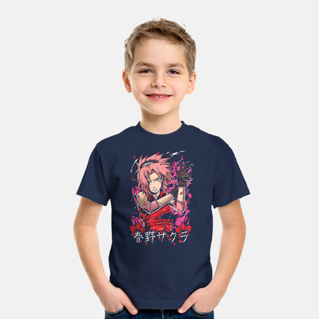 The Rage Of Sakura-youth basic tee-Knegosfield