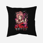 The Rage Of Sakura-none removable cover w insert throw pillow-Knegosfield