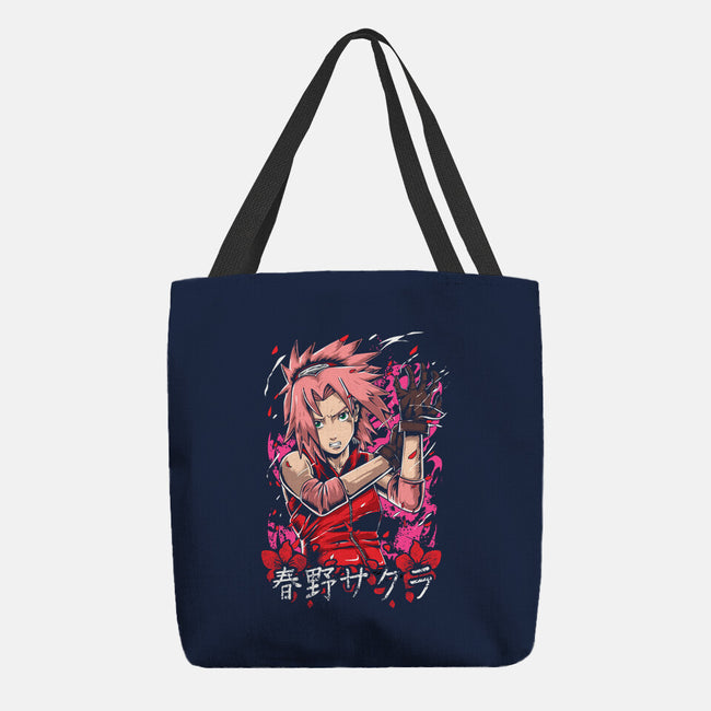 The Rage Of Sakura-none basic tote-Knegosfield