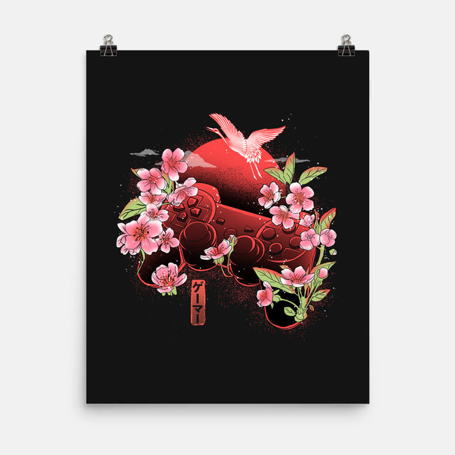Japanese Joypad-none matte poster-IKILO