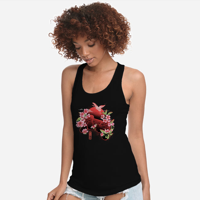 Japanese Joypad-womens racerback tank-IKILO