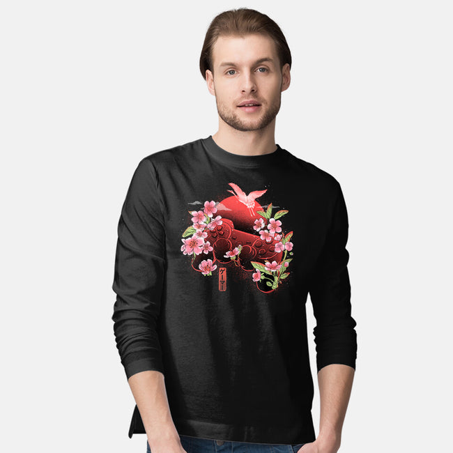 Japanese Joypad-mens long sleeved tee-IKILO