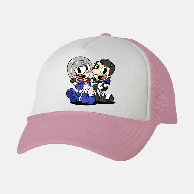 Peacehead-unisex trucker hat-MarianoSan