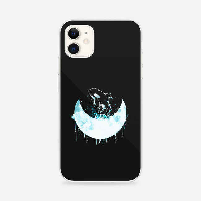 Moon Whale-iphone snap phone case-Vallina84