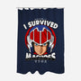 I Survived The Capital Ship-none polyester shower curtain-Boggs Nicolas