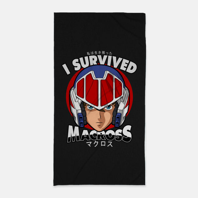 I Survived The Capital Ship-none beach towel-Boggs Nicolas