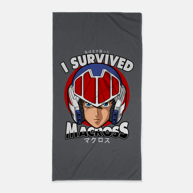 I Survived The Capital Ship-none beach towel-Boggs Nicolas