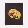 TinTin Le Chat Noir-none fleece blanket-tobefonseca