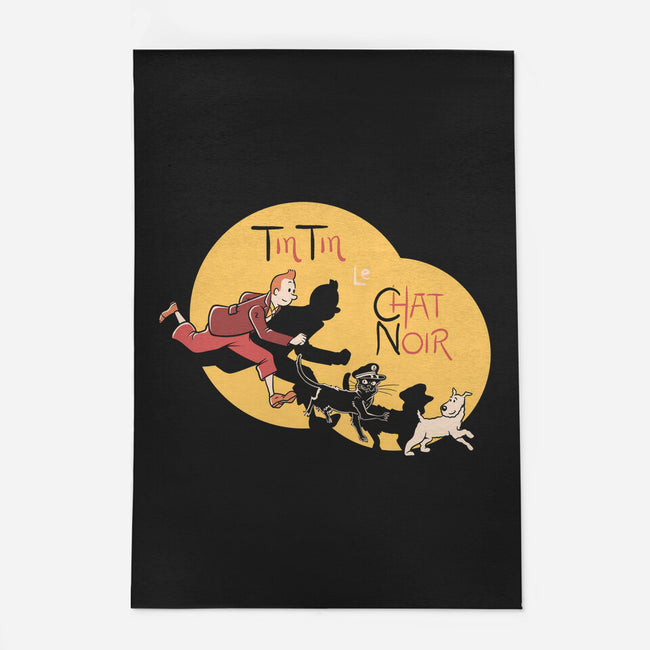 TinTin Le Chat Noir-none outdoor rug-tobefonseca