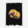 TinTin Le Chat Noir-none polyester shower curtain-tobefonseca
