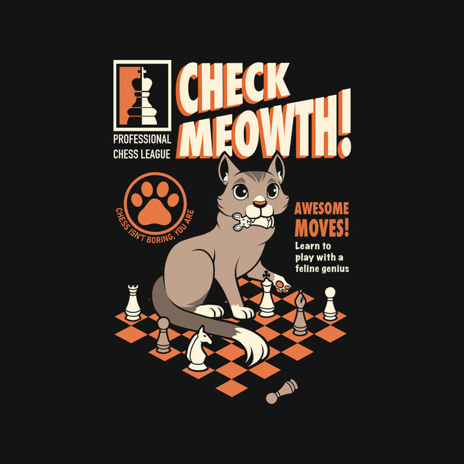 Check-Meowth Cat Chess-none removable cover w insert throw pillow-tobefonseca