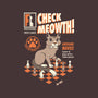 Check-Meowth Cat Chess-none memory foam bath mat-tobefonseca