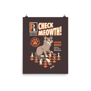 Check-Meowth Cat Chess