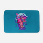 Afro Neon-none memory foam bath mat-heydale