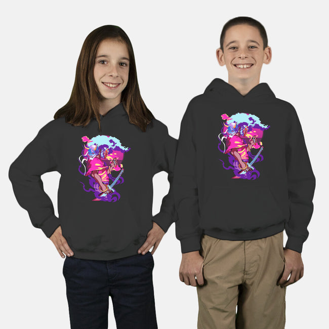 Afro Neon-youth pullover sweatshirt-heydale