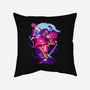 Afro Neon-none removable cover throw pillow-heydale