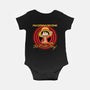 Looney Luffy Pirate King-baby basic onesie-danielmorris1993
