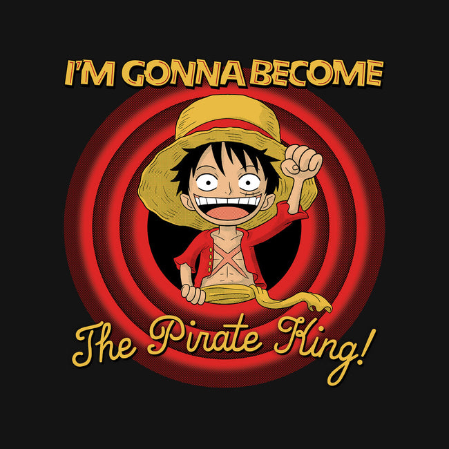 Looney Luffy Pirate King-mens basic tee-danielmorris1993