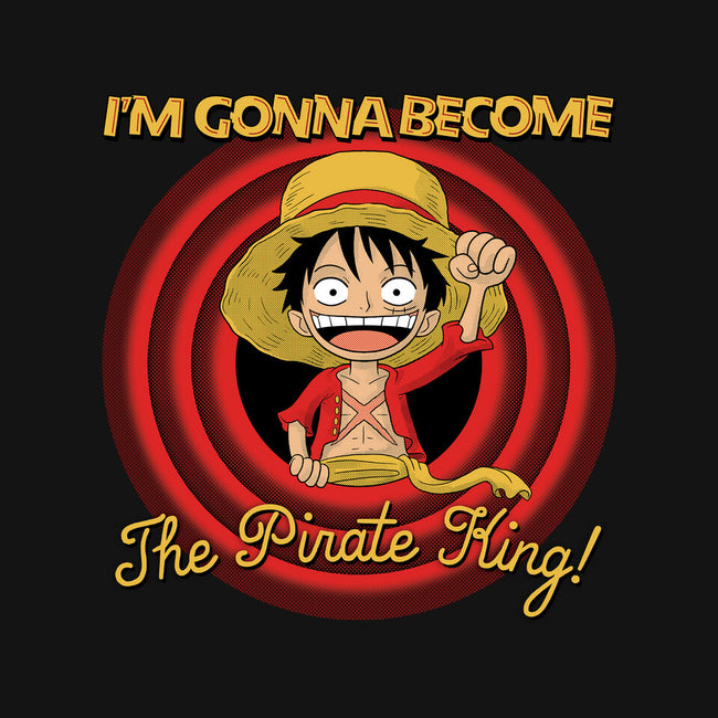 Looney Luffy Pirate King-youth basic tee-danielmorris1993