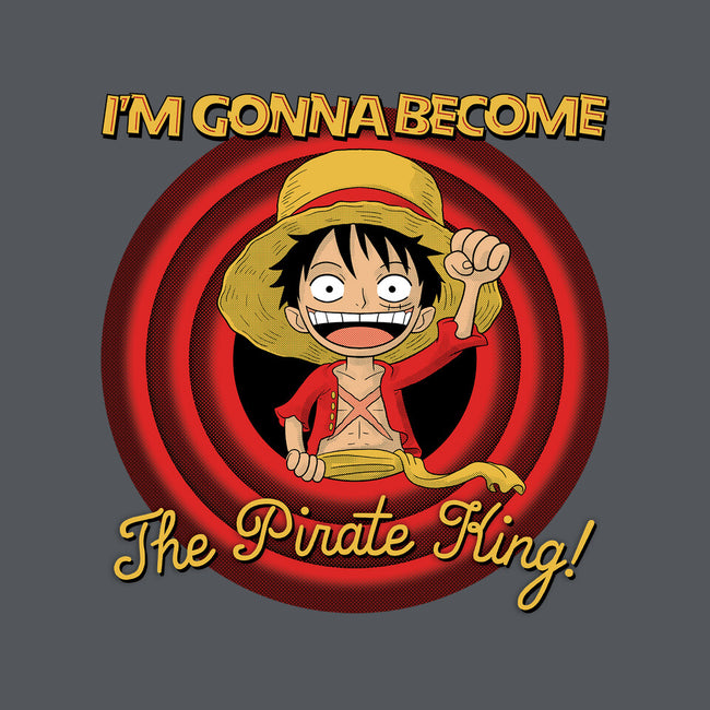 Looney Luffy Pirate King-mens premium tee-danielmorris1993