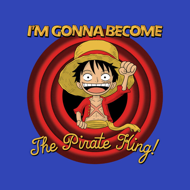 Looney Luffy Pirate King-mens basic tee-danielmorris1993
