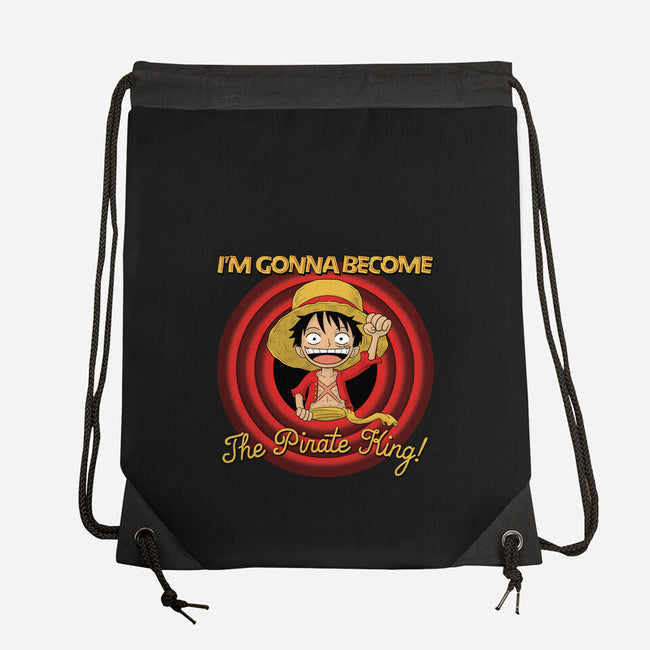 Looney Luffy Pirate King-none drawstring bag-danielmorris1993