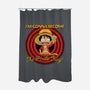 Looney Luffy Pirate King-none polyester shower curtain-danielmorris1993