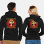 Looney Luffy Pirate King-unisex zip-up sweatshirt-danielmorris1993