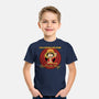 Looney Luffy Pirate King-youth basic tee-danielmorris1993