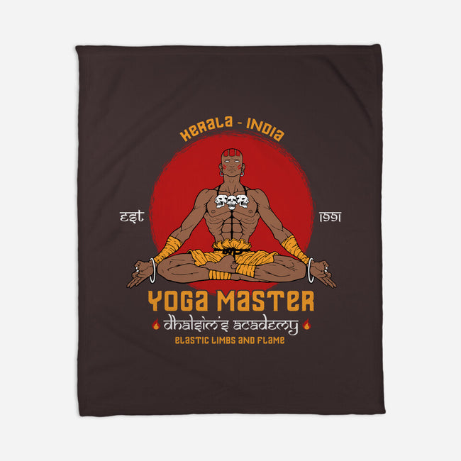 Yoga Master-none fleece blanket-Melonseta