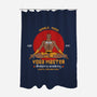 Yoga Master-none polyester shower curtain-Melonseta