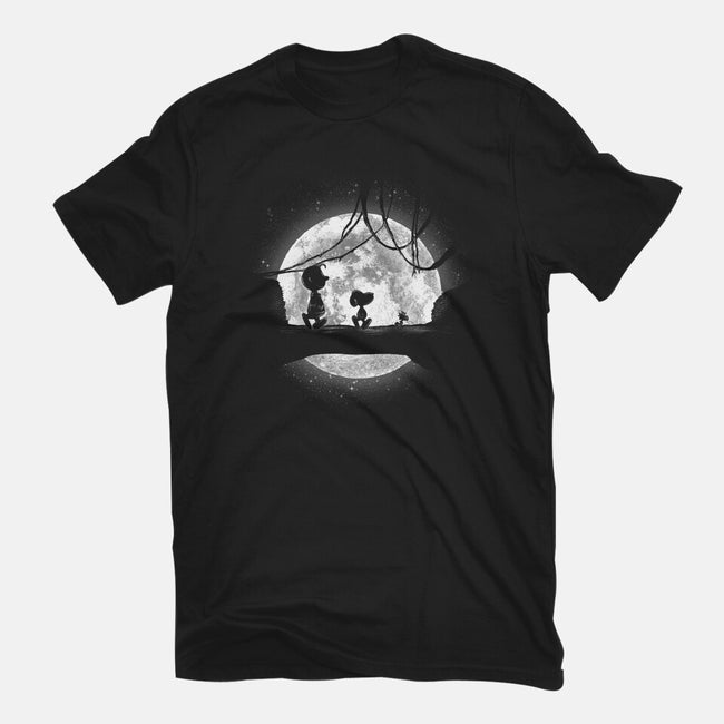 Moonlight Snoop-unisex basic tee-fanfreak1