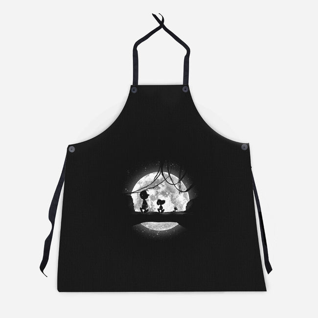 Moonlight Snoop-unisex kitchen apron-fanfreak1
