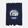 Moonlight Snoop-none polyester shower curtain-fanfreak1