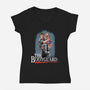 The Pirate Bodyguard-womens v-neck tee-zascanauta
