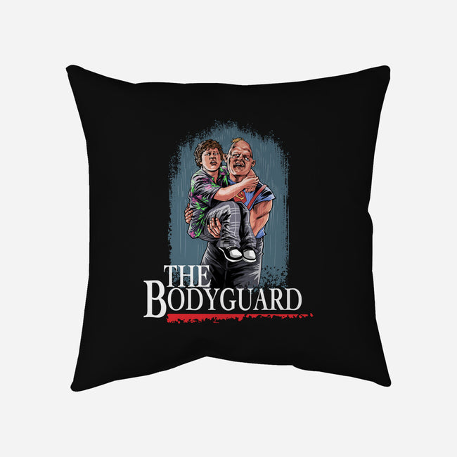 The Pirate Bodyguard-none removable cover w insert throw pillow-zascanauta