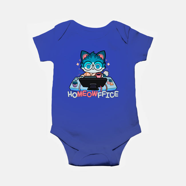 Homeowffice-baby basic onesie-Studio Susto