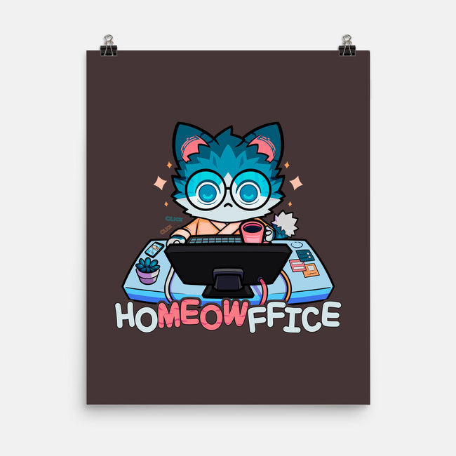 Homeowffice-none matte poster-Studio Susto